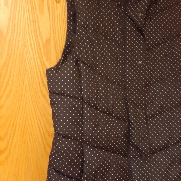 Gap Women’s Polka Dot Puffer Vest Size Med - Picture 2 of 8